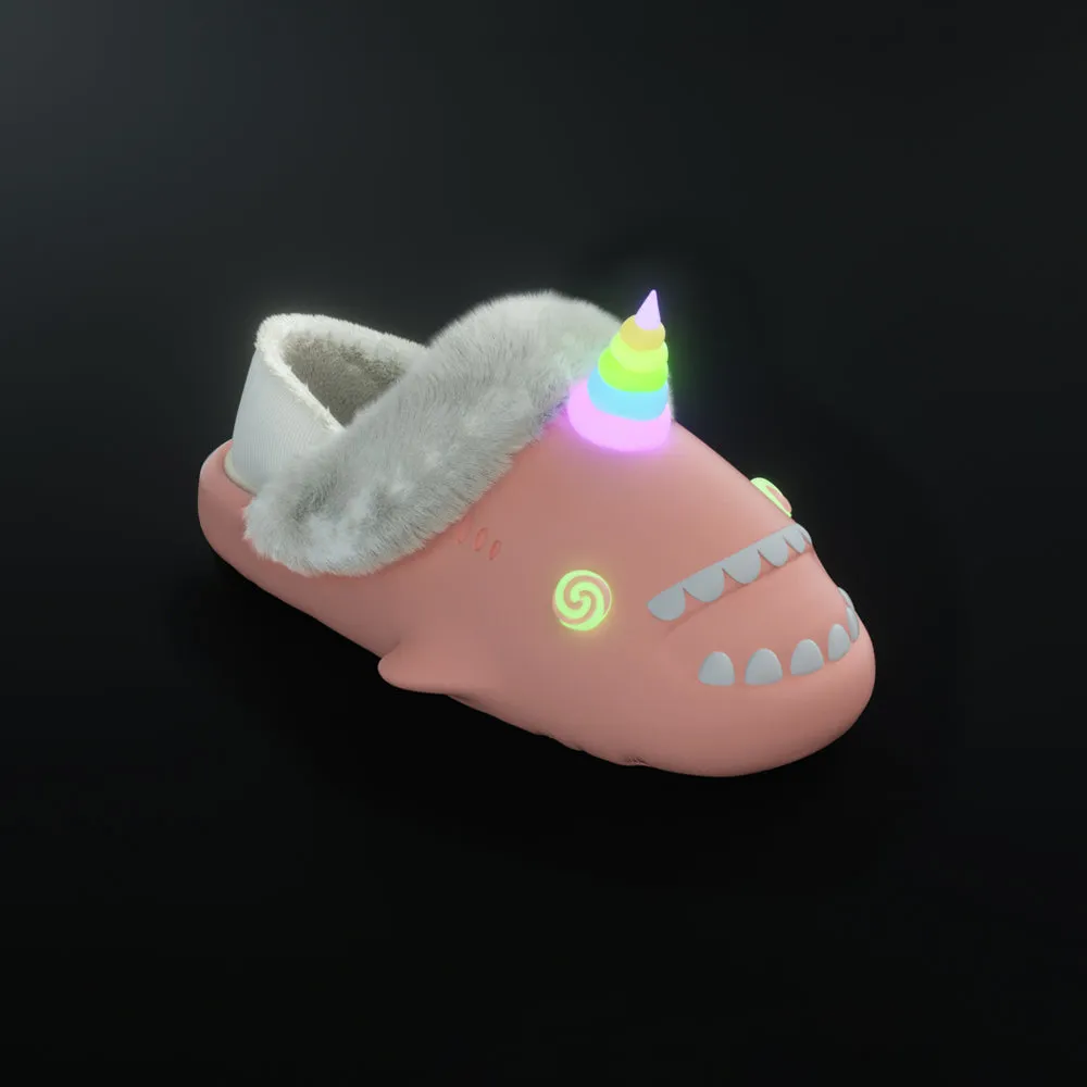 Sharkicks Pro - Winter Unicorn Heel-covered