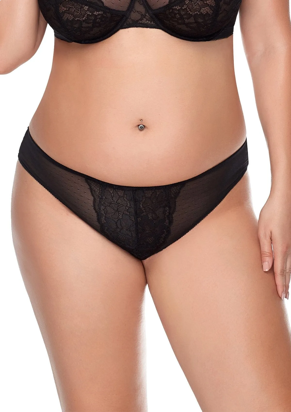 Songful Enchante Lace Black Bikini Underwear