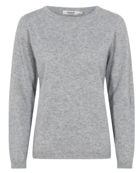 Soulmate - Cashmere Knit Pullover Grey