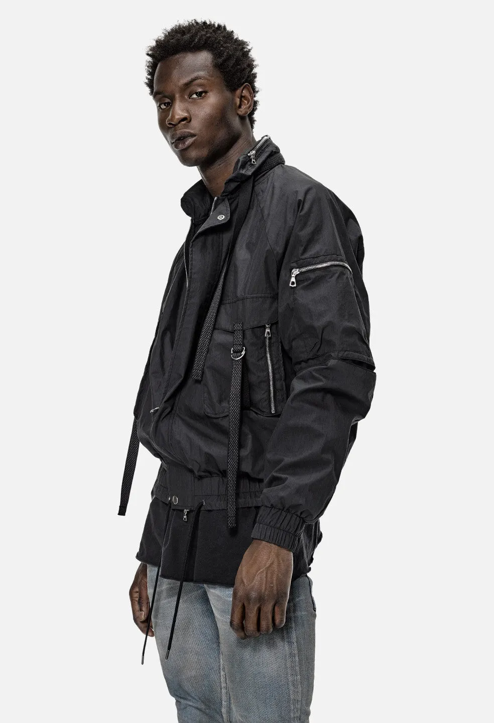 SRD PARACHUTE JACKET / SLATE