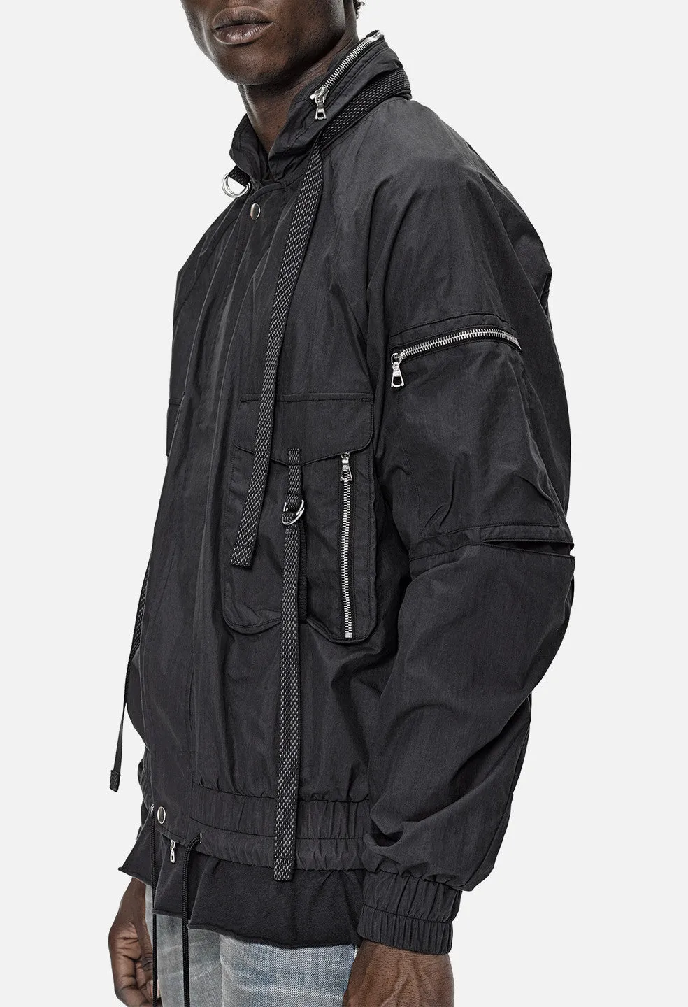 SRD PARACHUTE JACKET / SLATE