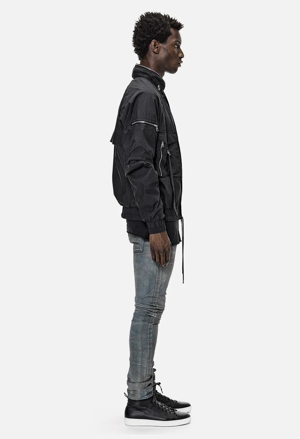 SRD PARACHUTE JACKET / SLATE