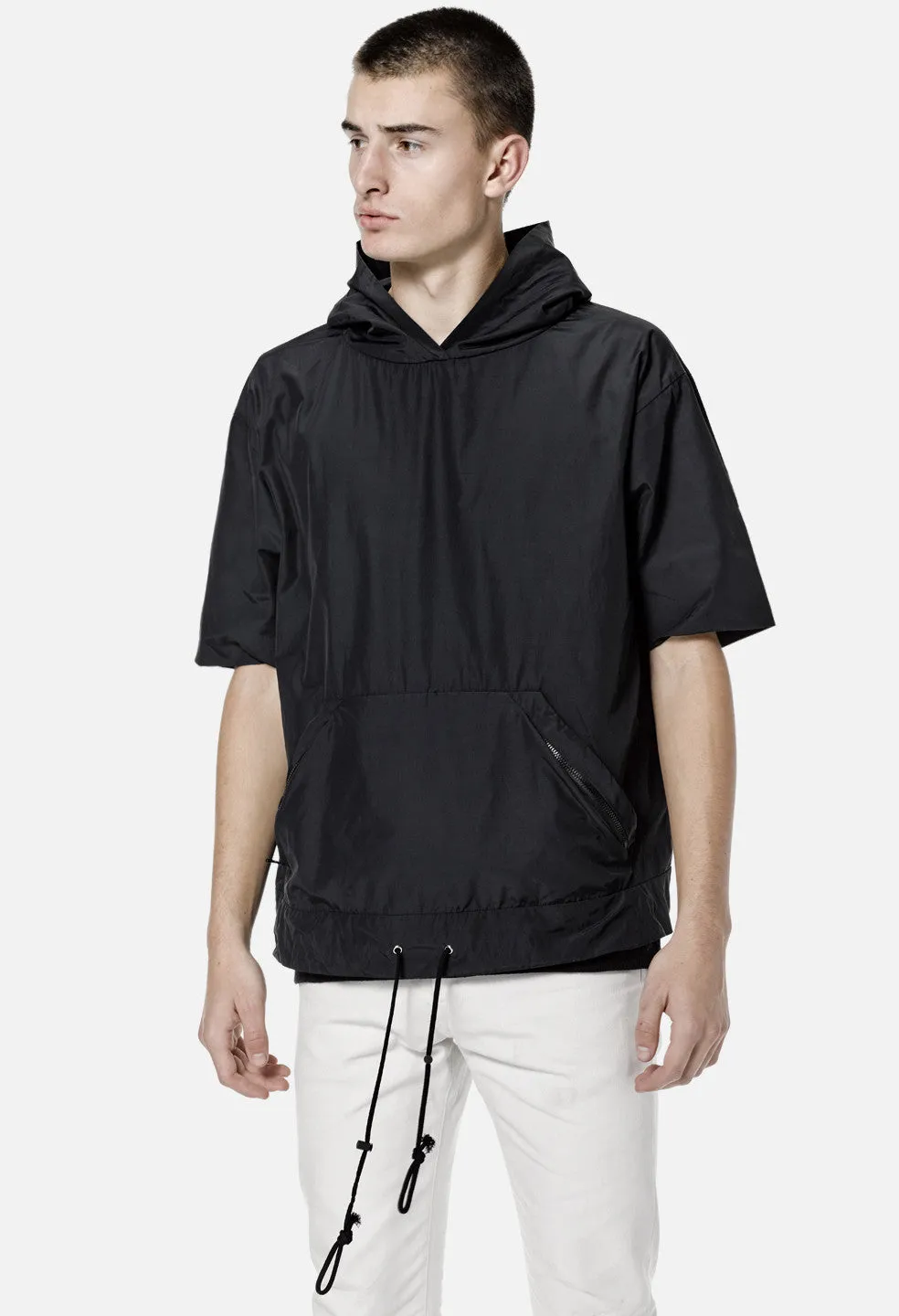 SS Nylon Pullover / Black