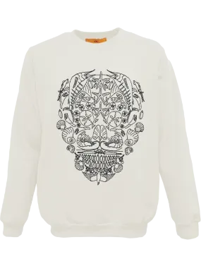 Sugar Skull Unisex Crew Pullover