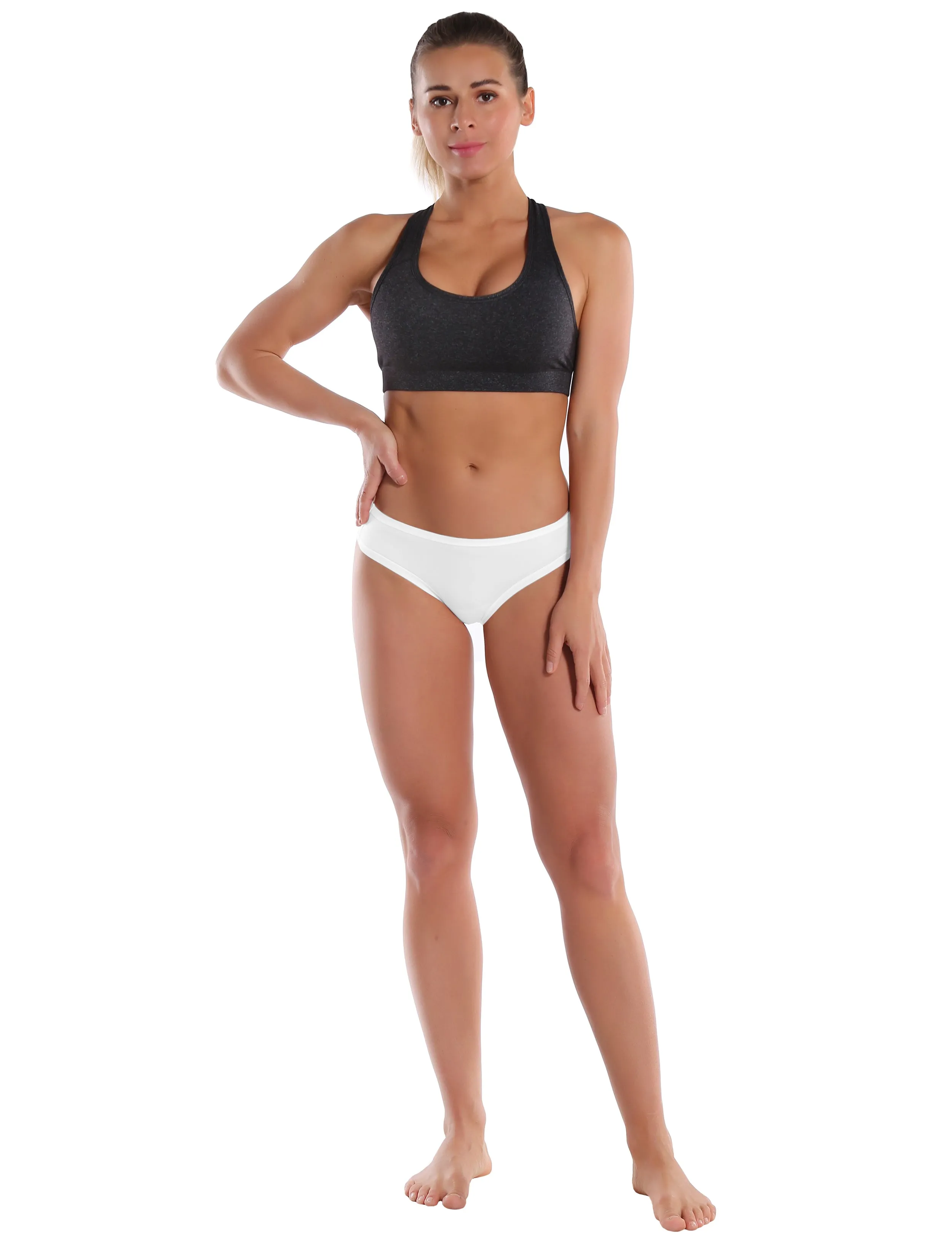 Super Soft Modal Sports Bikini Underwear white