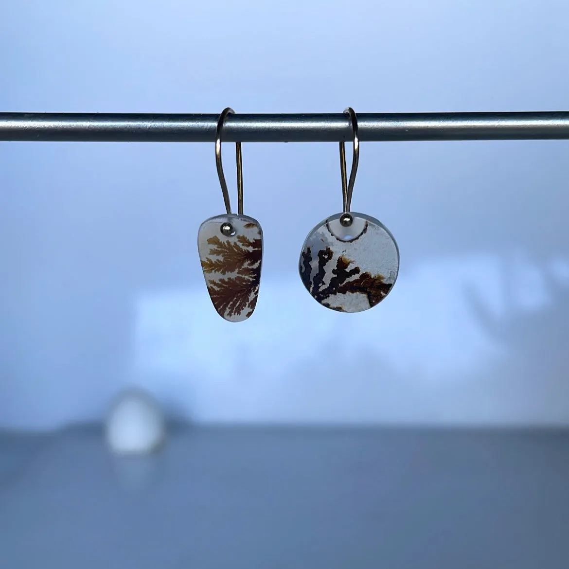 Winter branches earrings