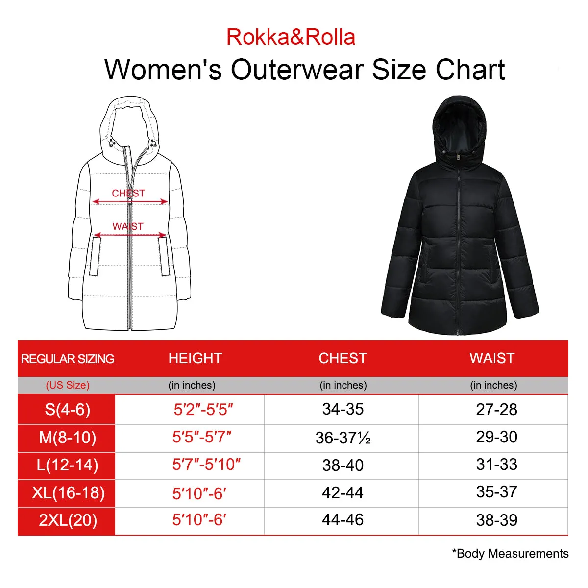 Women's Long Puffer Jacket